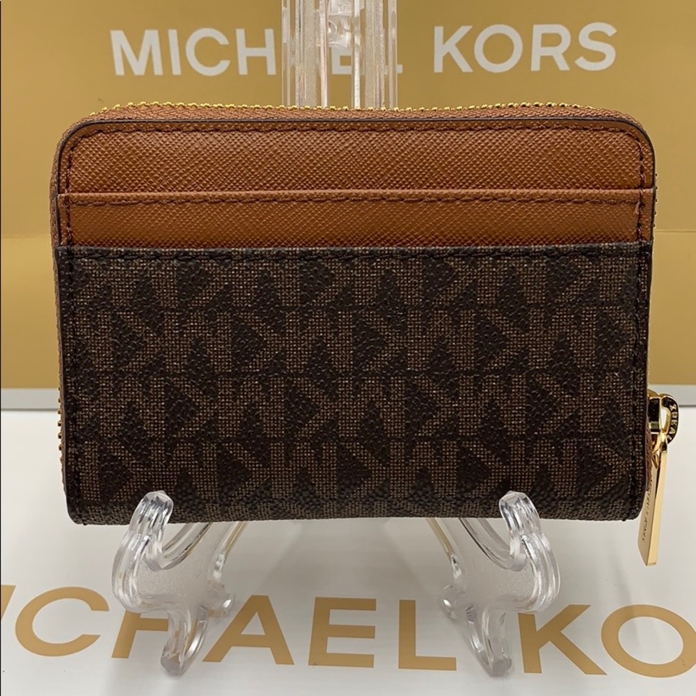 MICHAEL KORS JET SET TRAVEL MD ZA CARD CASE - Picture 2 of 16